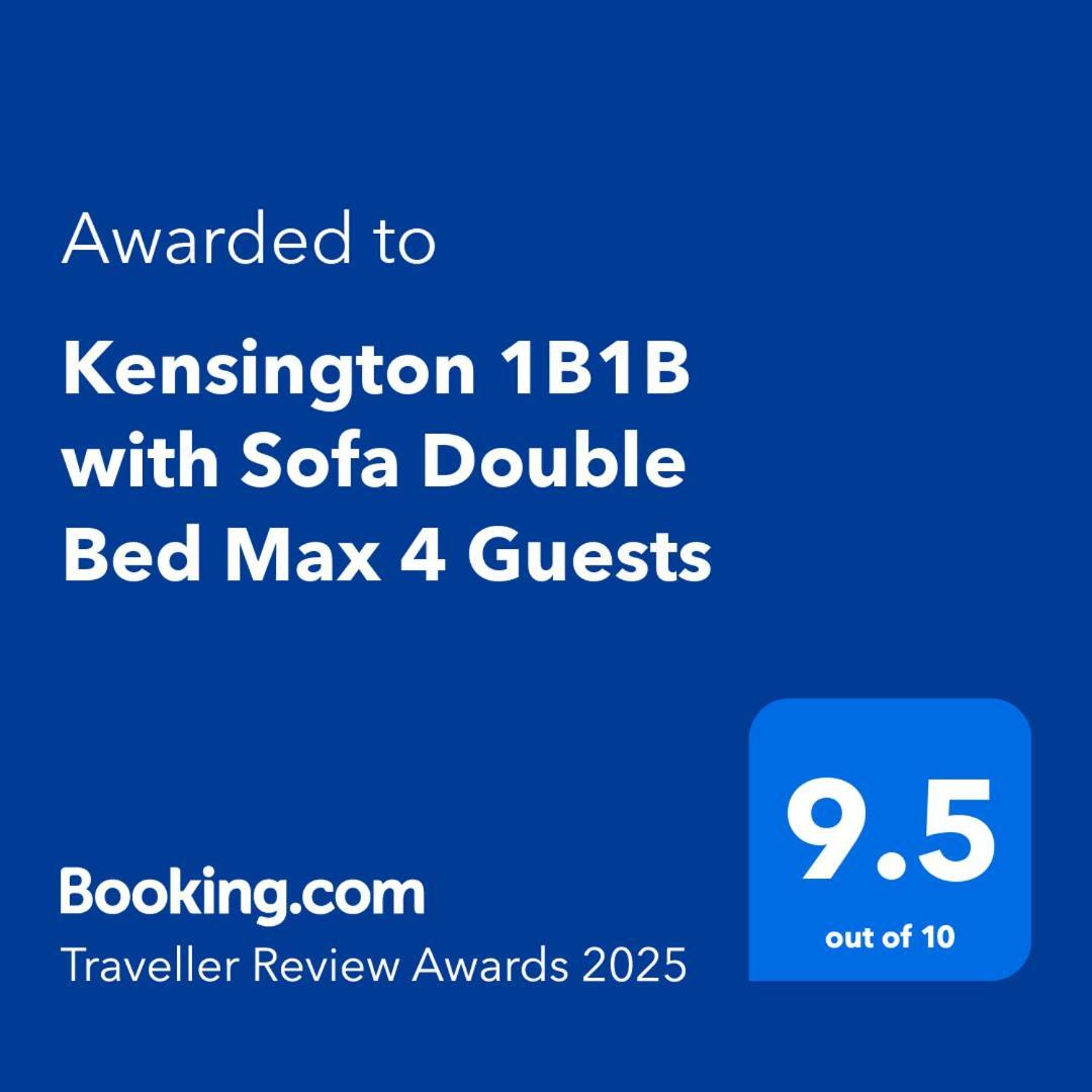 Apartamento Kensington 1B1B With Sofa Double Bed Max 4 Guests Londres Exterior foto